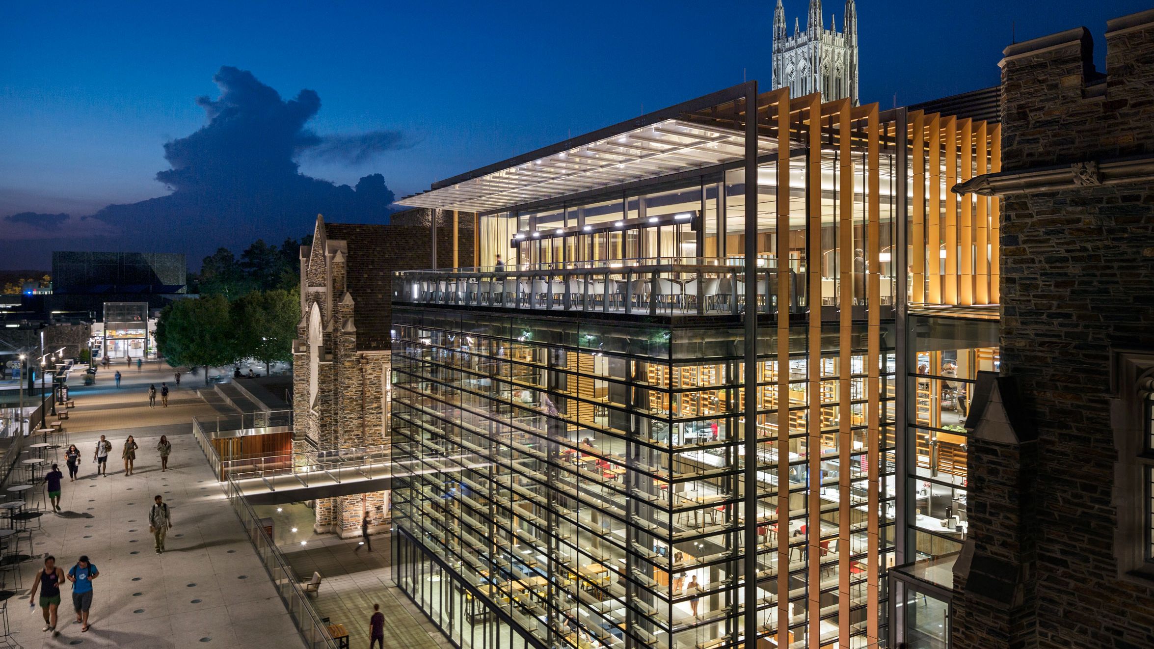 Modern University Campus